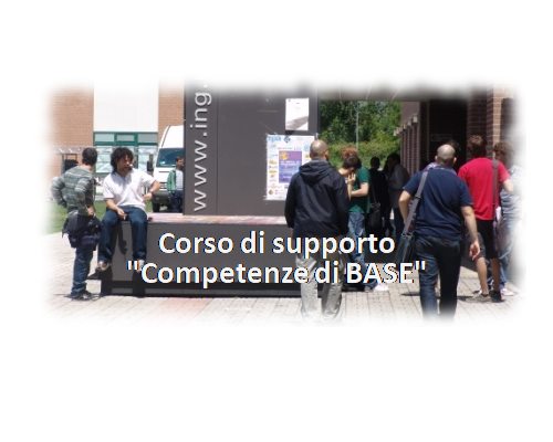 Corso di supporto Competenze di BASE - Corsi Introduttivi 2019