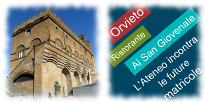 L'Ateneo incontra le future matricole - Orvieto