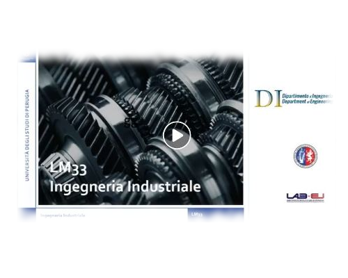 Presentazione Ingegneria industriale (LM33)