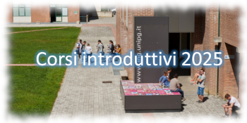 Corsi introduttivi 2025