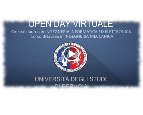 Open Day virtuale Ingegneria Informatica ed Elettronica, Ingegneria Meccanica 2020